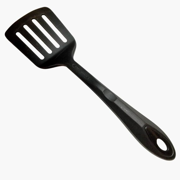 Coghlans Black Slotted Spoon Spatula Set Heat Resistant Nylon - Picture 4 of 13
